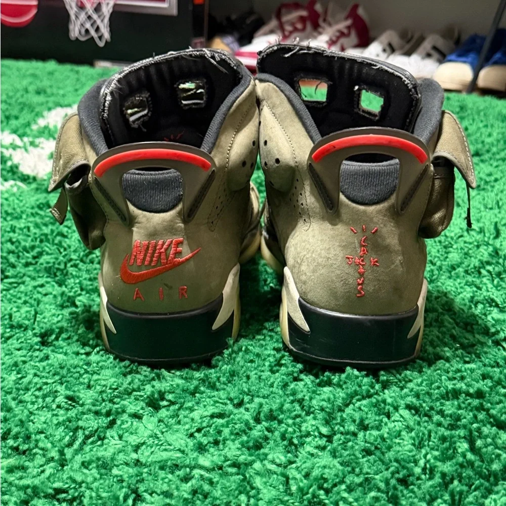 Nike x Travis Scott Air Jordan 6 Retro olive